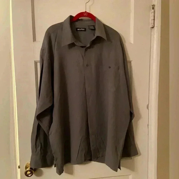 Puritan Other - Puritan men’s long sleeve grey button shirt.